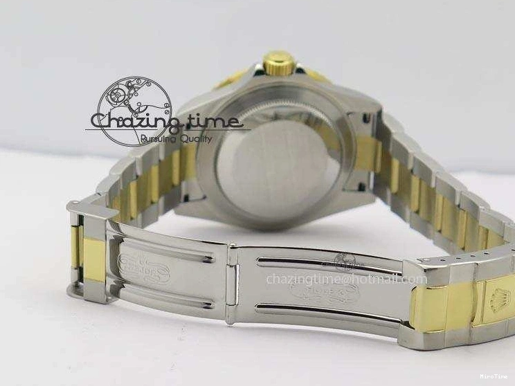 MiroTime 1231 Stretchable Submariner BP Maker 16613 Blue Dial SS YG Case On SS YG Bracelet A 3877